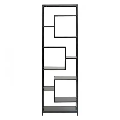 KARE Design Policový regál Loft - černý, 195x60cm