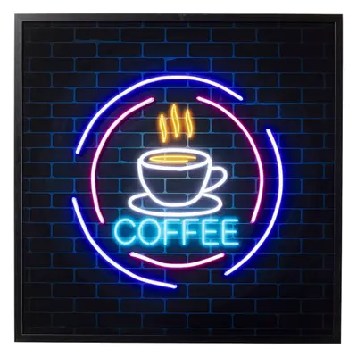 KARE Design Skleněný obraz Coffee LED 80x80cm