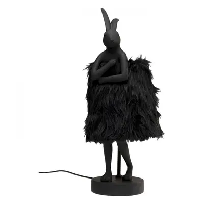 KARE Design Stolní lampa Animal Rabbit - černá/zlatá, 50cm