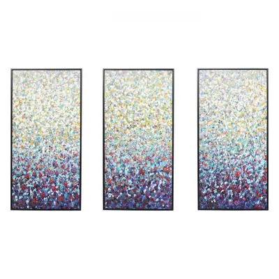 KARE Design Vícedílný obraz na plátně Konfetti (set 3 kusů) 240x160cm