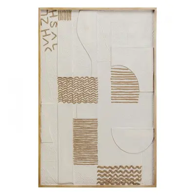 KARE Design Obraz plastika Sandy Geometric 81x122cm