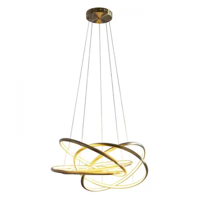 KARE Design Lustr Saturn LED Gold - malý