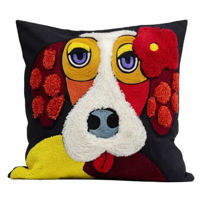 KARE Design Dekorační polštář Make Up Dog 45x45cm