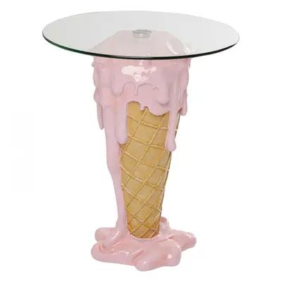 KARE Design Odkládací stolek Icecream Ø60cm