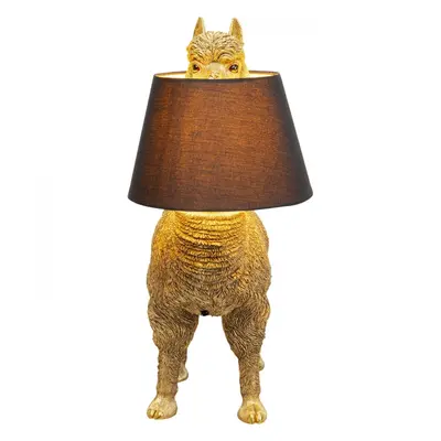 KARE Design Stolní lampa Alpaca - zlatá, 59cm