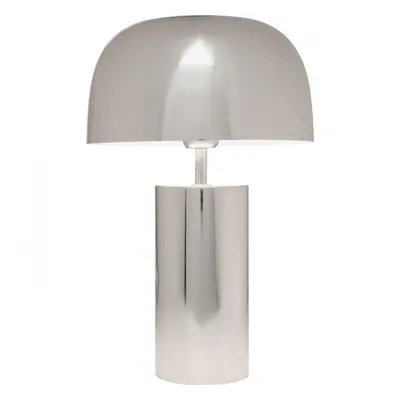 KARE Design Stolní lampa Loungy - chromová, 38cm