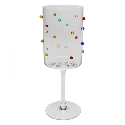 KARE Design Sklenice na víno Party Dots 23cm