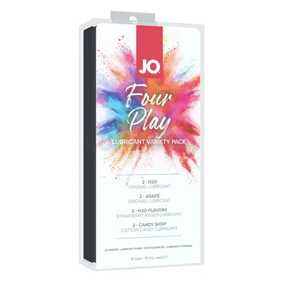 System Jo Four Play Lube Variety Pack 80 ml