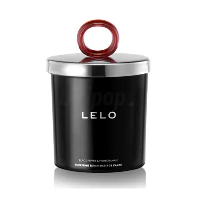 Lelo masážní svíčka černý pepř&sol;granátové jablko 150ml