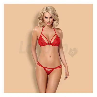 Obsessive 838-SET-3 2 pcs Set Red