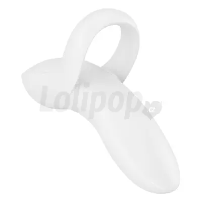 Satisfyer Bold Lover vibrátor na prst bílý