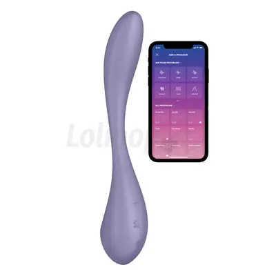 Satisfyer Silikonový G Spot Flex 5+ chytrý ohebný na G bod a klitoris