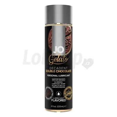 JO Gelato Decadent Double Chocolate lubrikant dvojitá čokoláda 120 ml