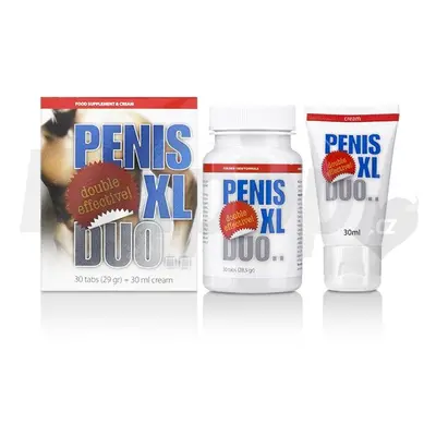 Penis XL Duo krém a tabletky na podporu erekce 30 ml + 30 ks