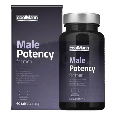 CoolMann Male Potency tabletky na podporu sexuální aktivity 60 ks