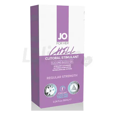 JO FOR HER Chill - Cooling Tingling chladivý stimulační gel na klitoris