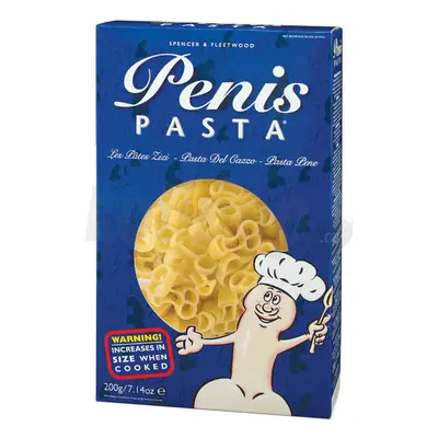 Penis Pasta - Italské těstoviny ve tvaru penisů 200g