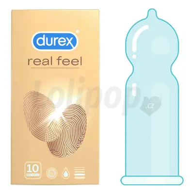 Durex Real Feel 10 ks - bezlatexové