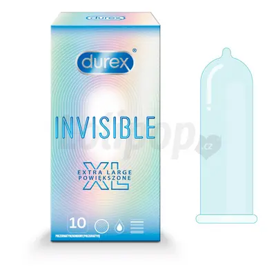 Durex Invisible XL 10 pack