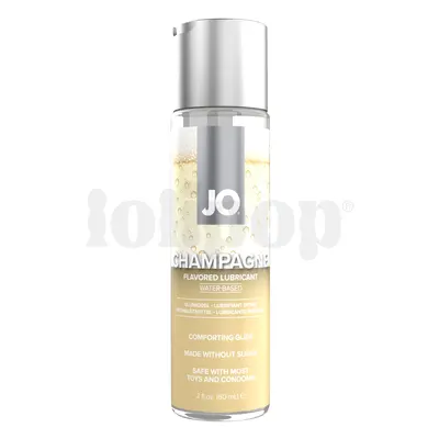 JO Flavored Lube Champagne ochucený lubrikant šampaňské 60 ml