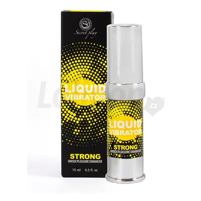 Liquid Vibrator Strong intenzivní vibrační stimulační gel pro páry 15 ml