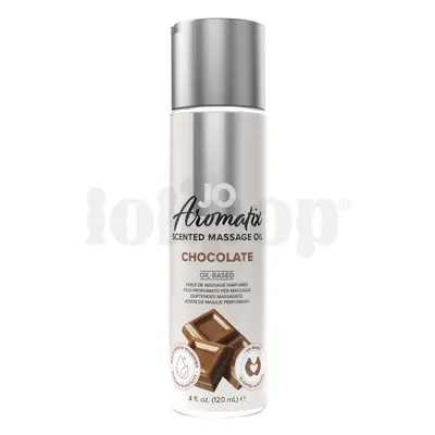 System JO Aromatix Scented Massage Oil Chocolate 120ml