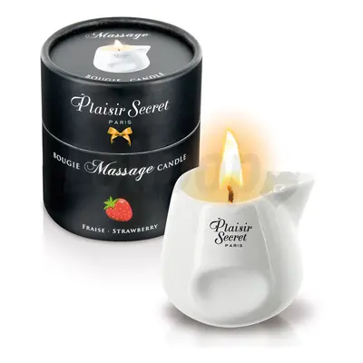 Plaisirs Secrets Massage Candle Strawberry 80ml