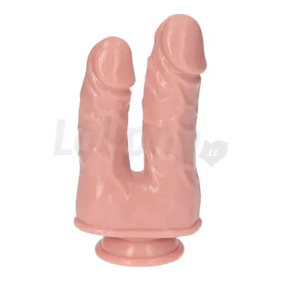 Italian Cock 6 Double Penis tělové dildo se dvěma penisy