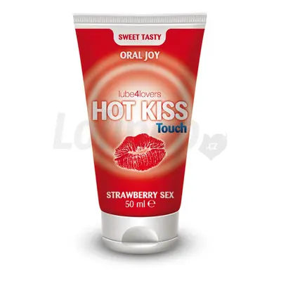 Hot Kiss Jahodový gel 50 ml