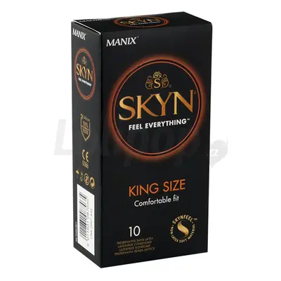 Manix Skyn King Size bezlatexové kondomy 10 ks