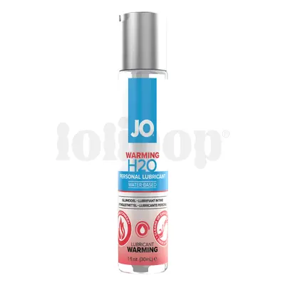 JO H2O Warming Hřejivý lubrikant 30 ml