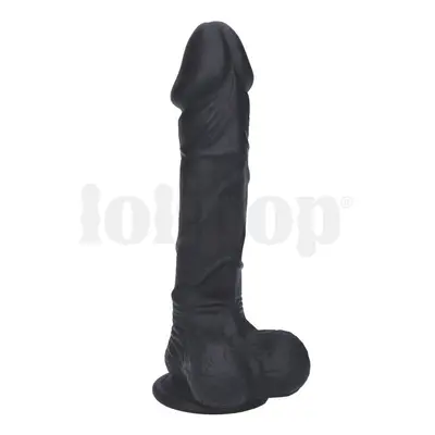 Real Safe Berry silikonové dildo černé