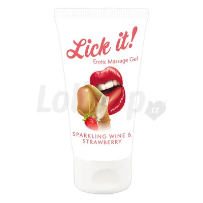 Lick-it Sparkling Wine &amp; Strawberry 50ml