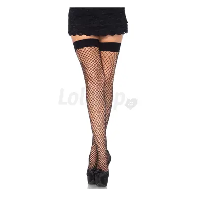 Leg Avenue Fishnet Thigh Highs 9036 Black