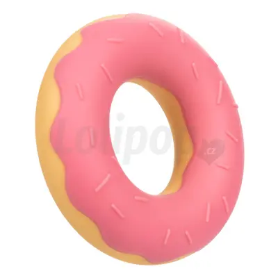 California Exotics Naughty Bits Dickin Donuts Silicone Donut Cock Ring Pink