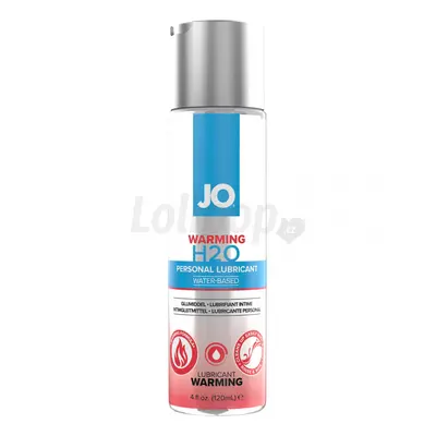 JO H2O Warming Hřejivý lubrikant 120 ml