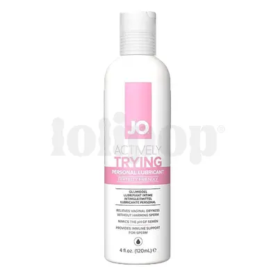 System JO Actively Trying Personal Lubricant Fertility Friendly 120ml