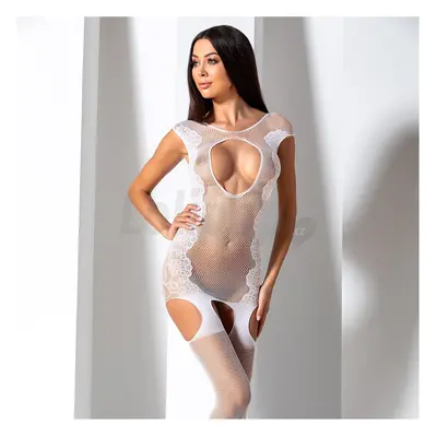 Passion Bodystocking BS082 White