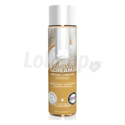 JO H2O Vanilla Creme lubrikant vanilkový krém 120 ml