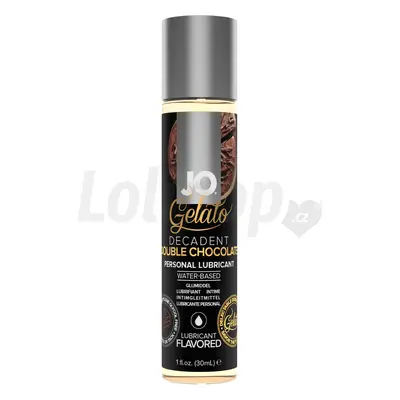 SYSTEM JO - GELATO DECADENT DOUBLE CHOCOLATE LUBRICANT WATER-BASED 30 ML