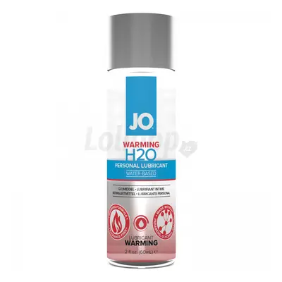 JO H2O Warming Hřejivý lubrikant 60 ml