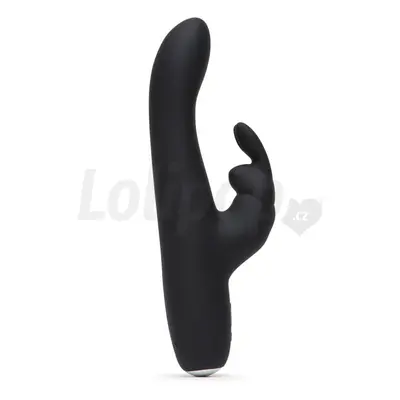 Fifty Shades of Grey Greedy Girl Rechargeable Slimline Rabbit Vibrator