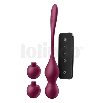 Satisfyer Love Birds Vary Connect App Wine Red