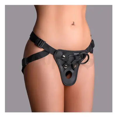 Get Real strap-on postroj pro ženy s otvorem na stimulaci klitorisu