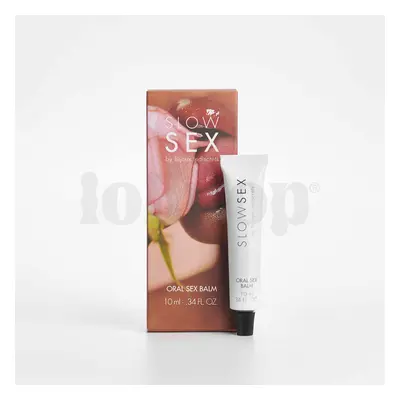 Slow Sex Oral Sex Balm chladivý balzám na orální sex s kokosovou vůní 10 ml