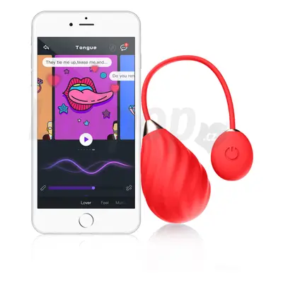 Magic Motion Magic Sundae App Controlled Love Egg Red