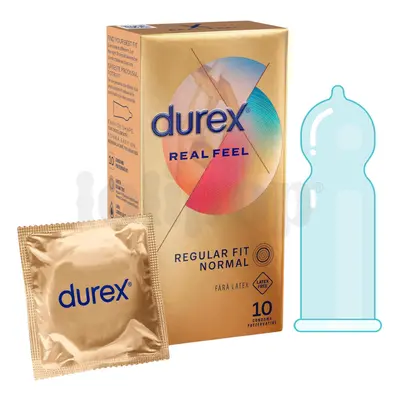 Durex Real Feel 10 ks - bezlatexové