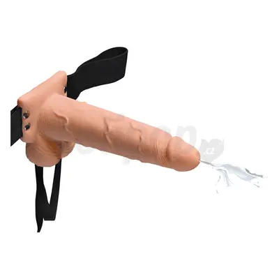 Hollow Squirting strap-on stříkající penis s dutinou 7.5