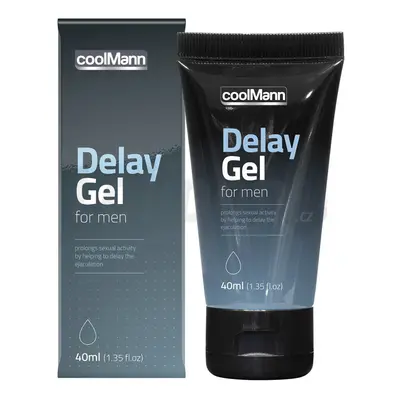 CoolMann Delay gel na oddálení ejakulace s chladivým efektem 40 ml