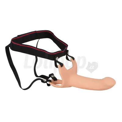 Strap-on Silicone Sleeve L silikonový velký připínací penis +6 cm do délky